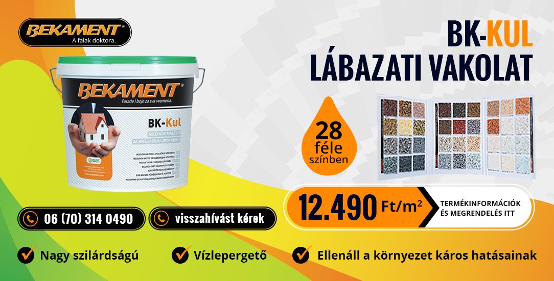 BK-KUL lábazati vakolat