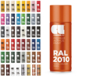 COSMOS LAC CL SPRAY RAL LINE RAL2010 SIGNAL ORANGE 400ml